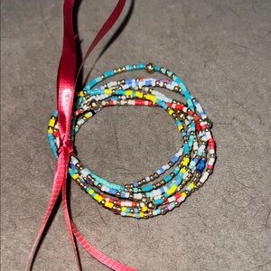 Bundle of 7 enewton (girl) beaded bracelets